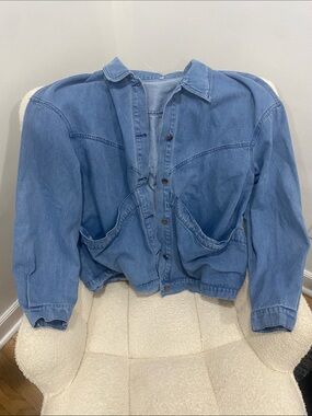 Amazon Blue Denim Jacket - Light Blue